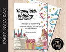 Editable Birthday Party Invitation