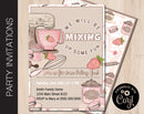 Editable Baking Party Invitation