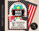 Editable Move Night Party Invitation