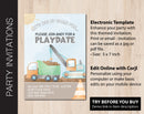 Editable PlayDate Invitation