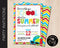 Editable Goodbye School Hello Summer Party Invitation