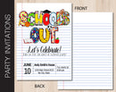 Schools Out Party Invitation